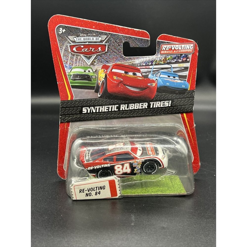 NEW | DISNEY PIXAR THE WORLD OF CARS SYNTHETIC RUBBER TIRES RE-VOLTING NO. 84